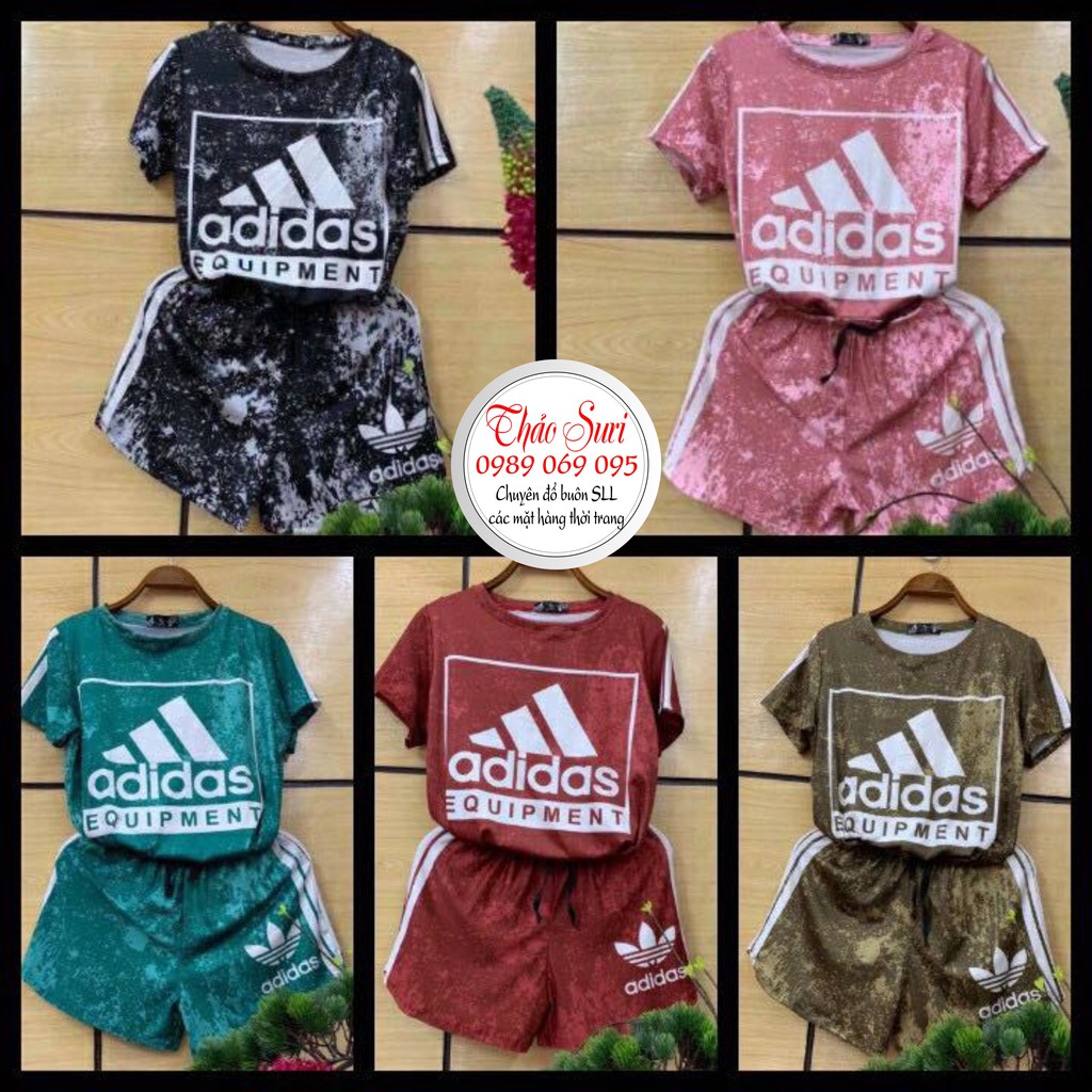BỘ ĐÙI 3D THUN LẠNH QC ADIDAS