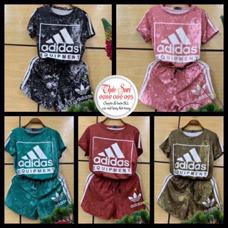 BỘ ĐÙI 3D THUN LẠNH QC ADIDAS