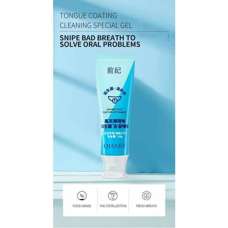 Gel Phủ Và Làm Sạch Răng Miệng Tong Schraper