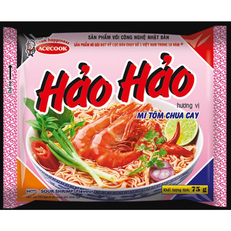 Mì Tôm Hảo Hảo Mỳ Tôm Chua Cay Hảo Hảo Acecook mới về