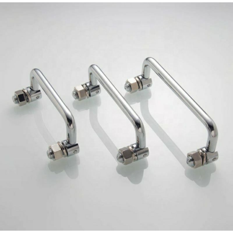 Tay nắm tủ điện inox PL004-1, PL004-2 Dùng trong tủ bảng điện công nghiệp hàng Hengzhu