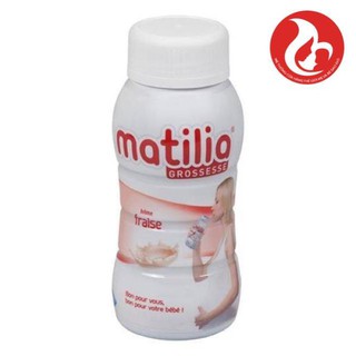 Combo 6 lốc sữa bầu matilia pháp chai 200ml