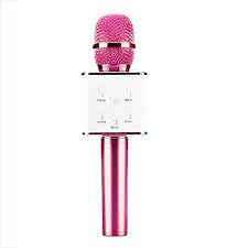 ( Free ship HN, HCM) Micro Karaoke Bluetooth Q7 - hát hay giá rẻ-t76