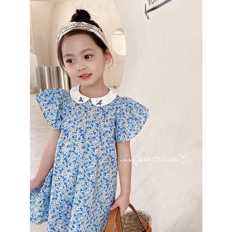 Váy đầm tiểu thư siêu xinh cho bé