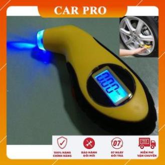 Đồng hồ đo áp suất lốp độ chính xác cao Tire Gauge - chính hãng - CAR PRO  loại điện tử