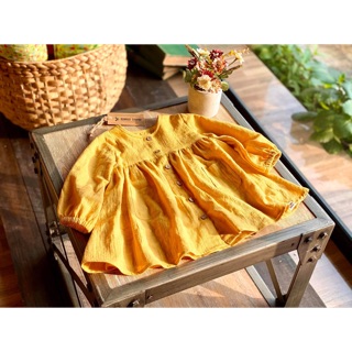 Váy linen vàng nắng Bimbo Show