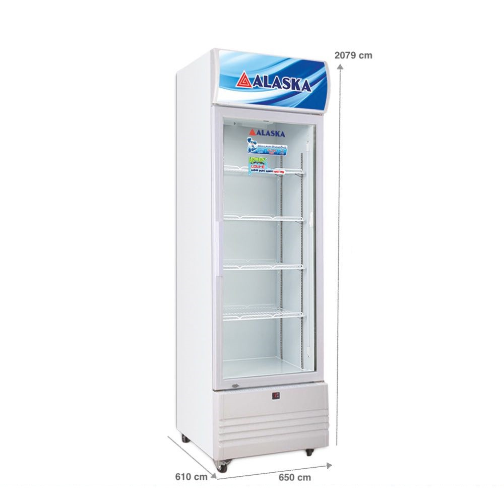 Tủ mát Alaska LC-833C - Chính hãng - Bảo hành 24 tháng - Mới 100%