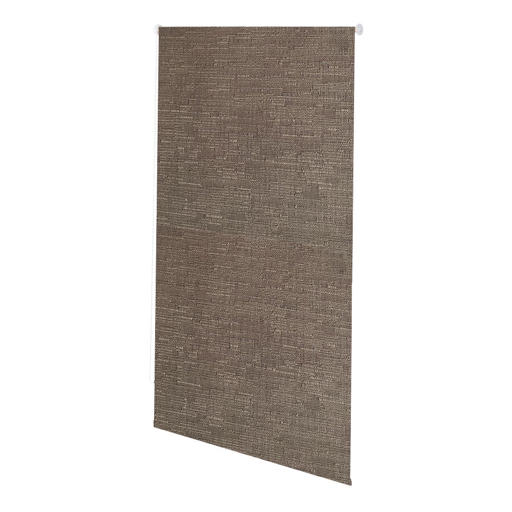 HomeBase ME LIVING Màn rèm cửa bằng Polyester linh hoạt, không nhăn B2619-04 W80x150 cm màu nâu