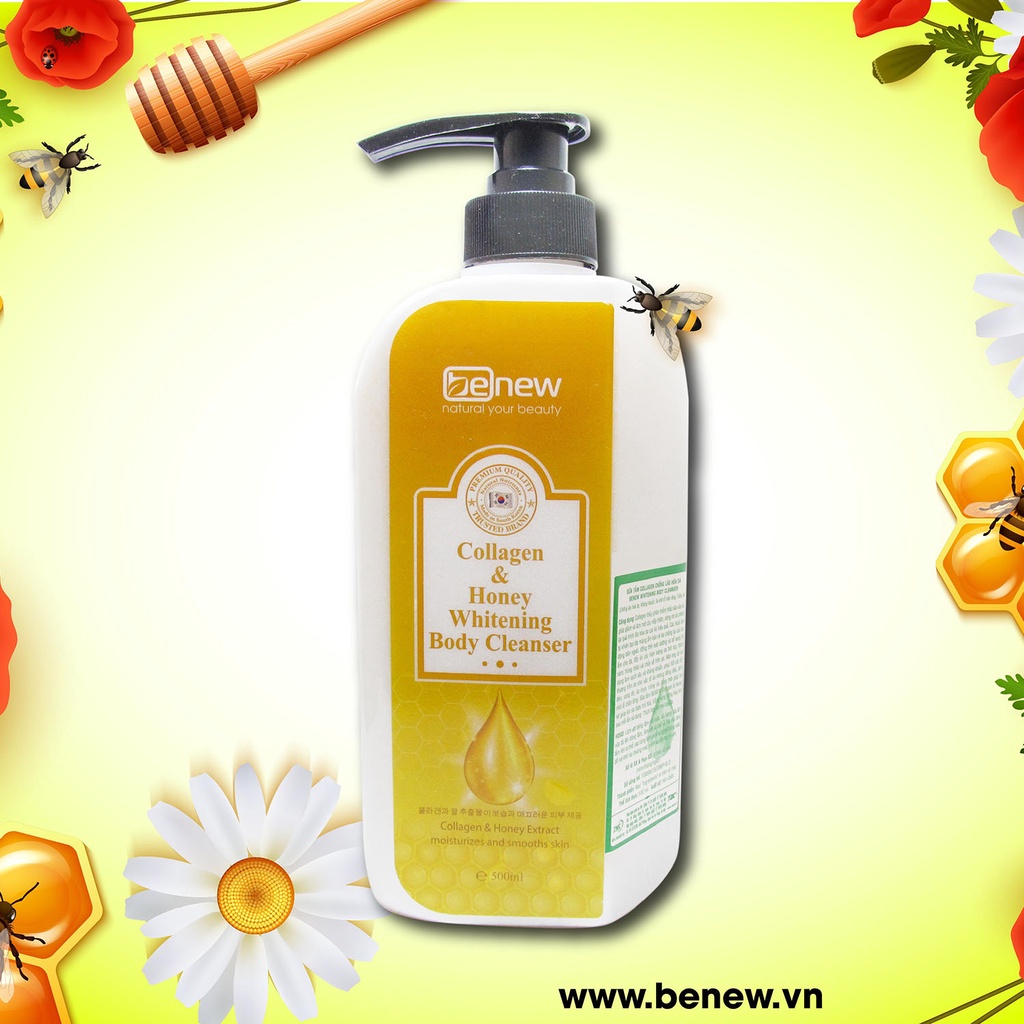 Sữa tắm chống lão hóa da Benew Whitening Body Cleanser 500ml | BigBuy360 - bigbuy360.vn