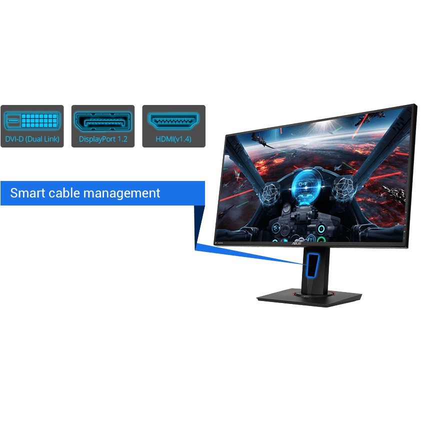 Màn hình Gaming ASUS GAMING VG279Q 27inch IPS 144Hz | WebRaoVat - webraovat.net.vn