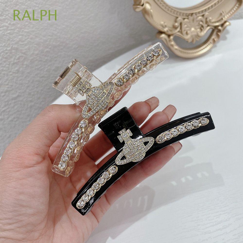 Kẹp Tóc Móng Vuốt Phong Cách Cổ Điển Cho Nữ|Giá Đỡ Đuôi Ngựa Acrylic