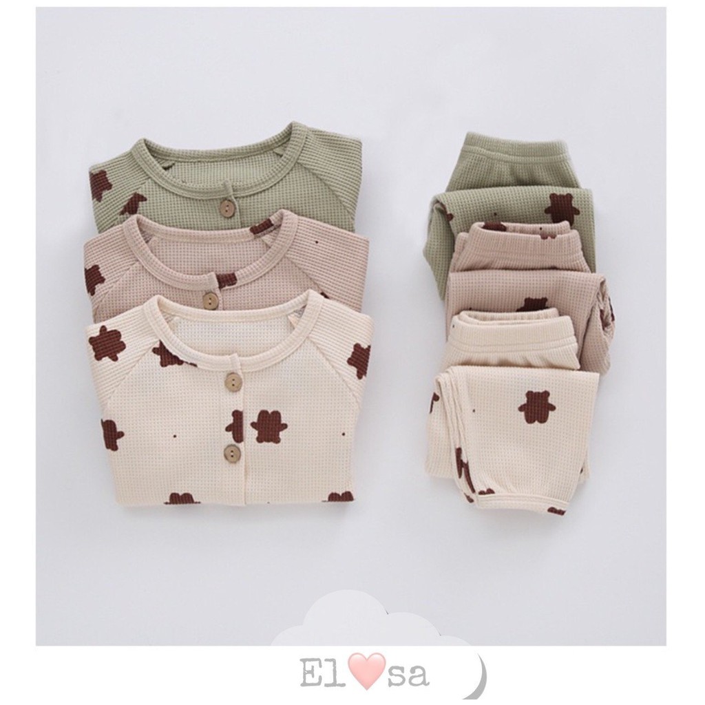 Quần áo bé trai, bé gái 🐨 🐨 🐨 BỘ CÚC HÌNH GẤU 🐨 🐨 🐨