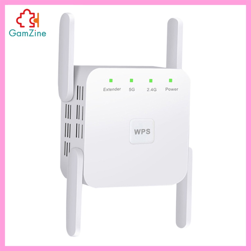 Bộ Lặp Sóng Wifi Không Dây 1200mbps 2.4g 5g 4 Ăng Ten Uk-Plug | BigBuy360 - bigbuy360.vn