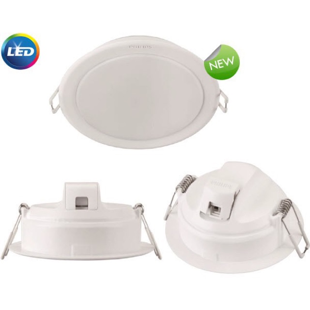 Bộ 40 Đèn Downlight Philips 59201/59202 5,5w 7w (Trắng/Vàng/Trung Tính 4000K)