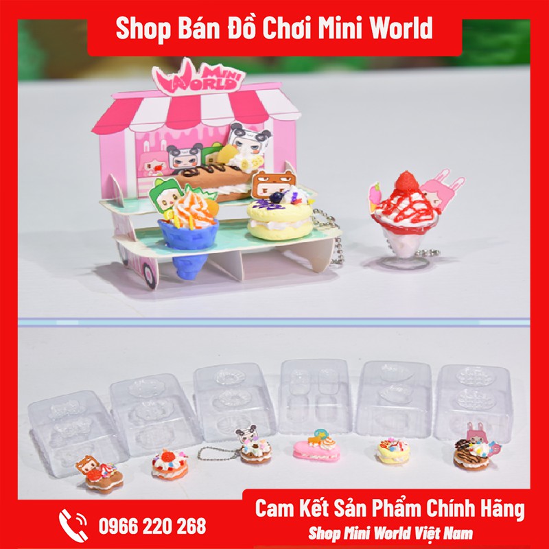 Đồ Chơi Mini World Diy Cửa Hàng Bán Kem