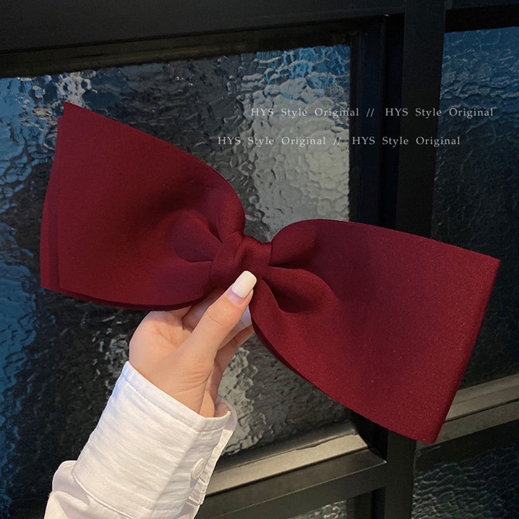 Kẹp Tóc Nơ To Thời Trang Mùa Xuân 2022