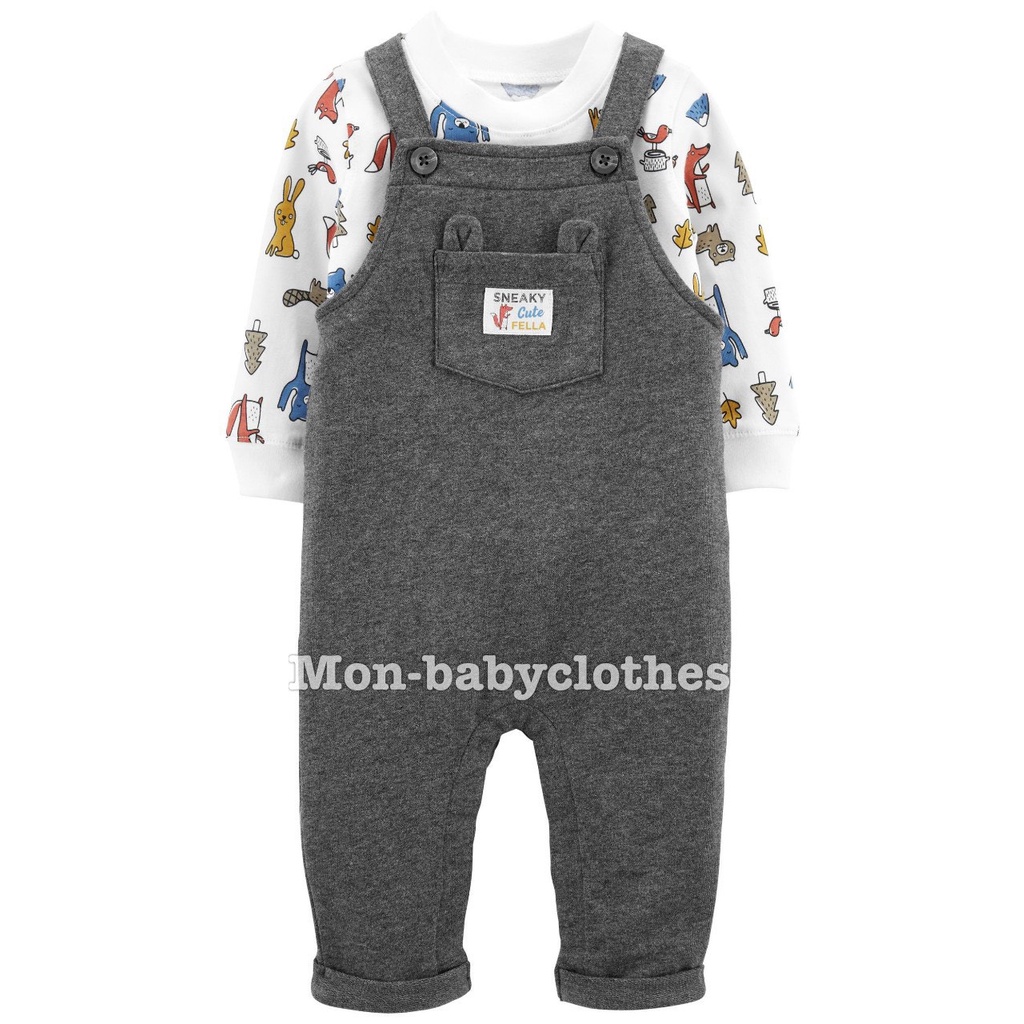 Quần yếm da cá cho bé