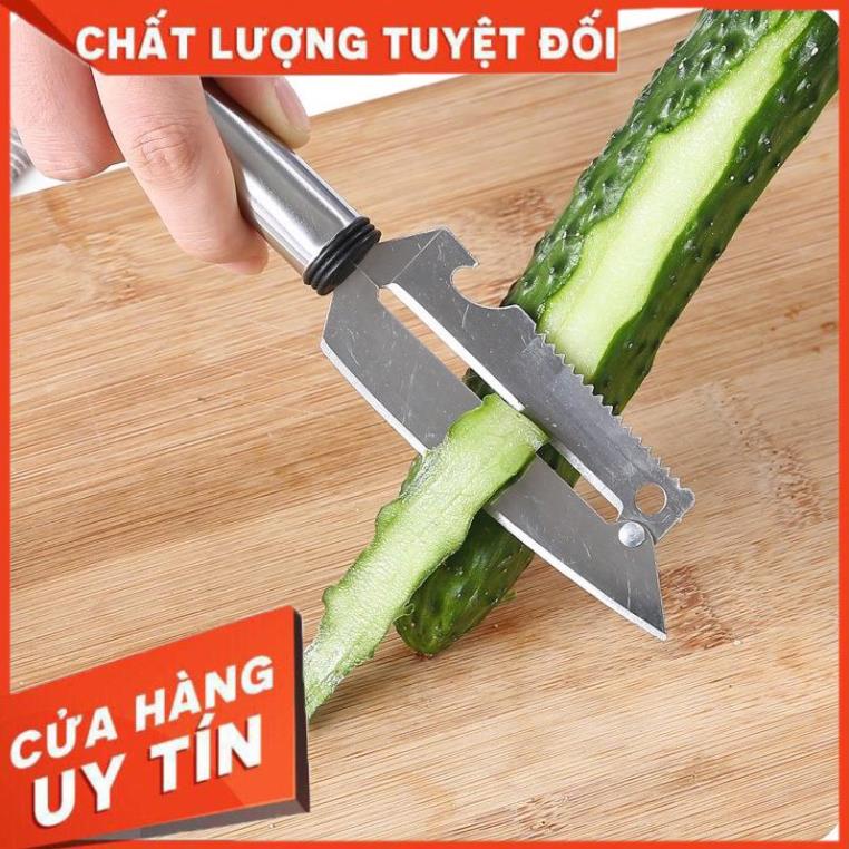 (Video Clip)  Dao Nạo Gọt Rau Củ Quả 2 Lưỡi Bằng Inox