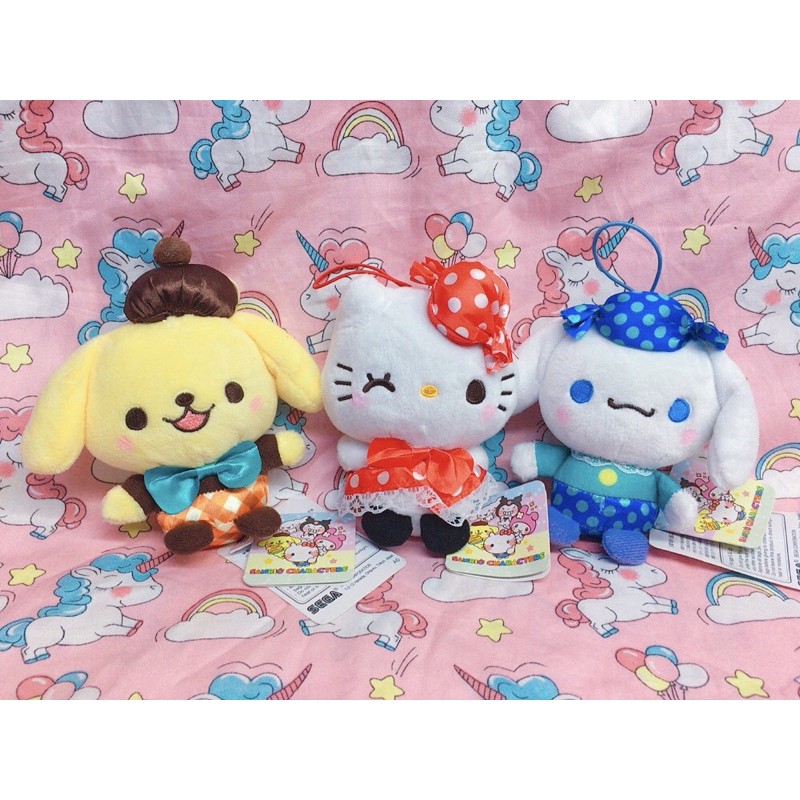 Gấu Bông Sanrio Kitty - Cinnamaroll - Pompompurin