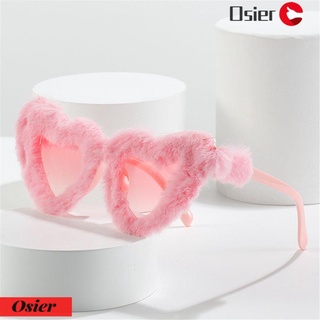 Kính Mát Hình Trái Tim Chống Tia UV400 Phong Cách Cổ Điển Cho Nữ OSIER1