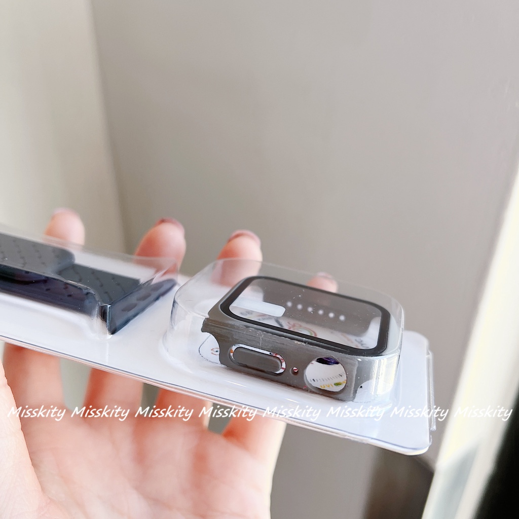 Dây Silicone Thay Thế Cho ĐồNg Hồ Đeo Tay Thông Minh 41mm 45mm 44mm 40mm 7 6 5 4 3 2 1 SE