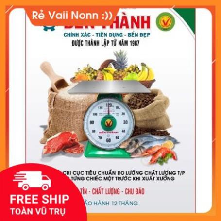 [ Rẻ Vô Địch ] Cân đồng hồ lò xo Bến Thành 100 kg