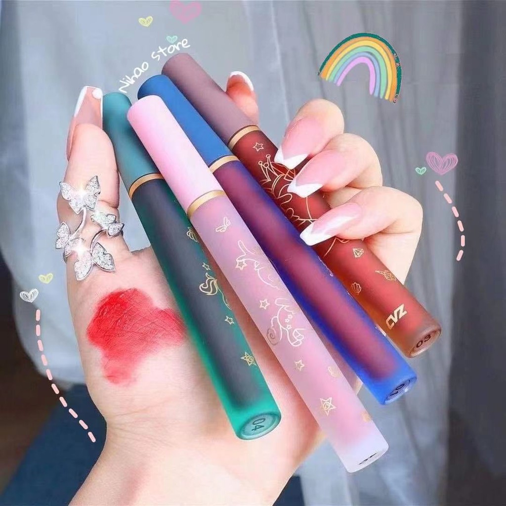 [Hàng mới về] Son môi CVZ chất nhung lì dưỡng ẩm không dính cốc | BigBuy360 - bigbuy360.vn