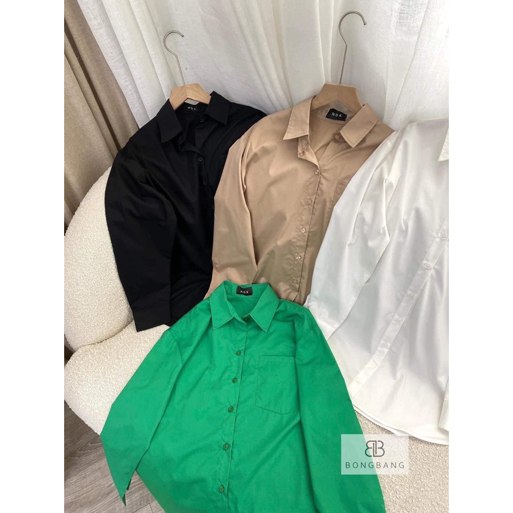 ZUKY Áo Somi tay dài fome rộng dài