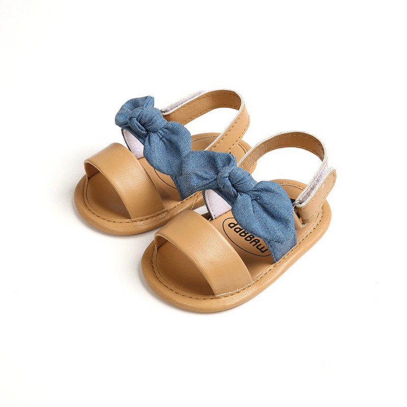 Giày Sandal Tập Đi Đế Mềm Cho Bé Gái