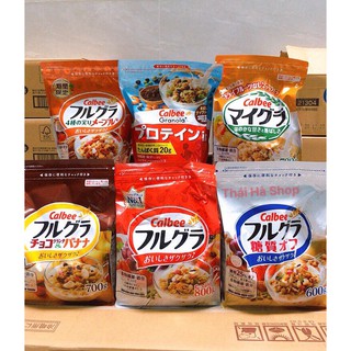 Ngũ cốc trái cây Calbee Đủ Vị Nhật Bản