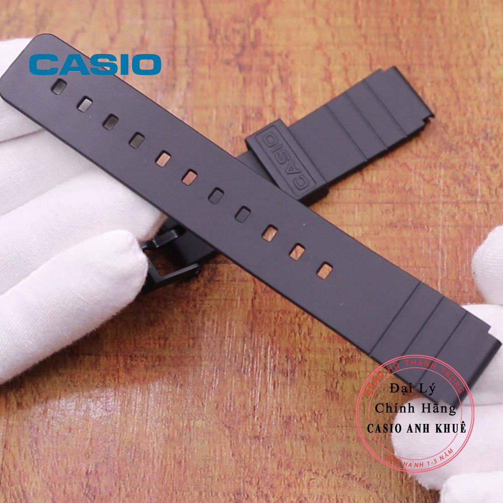 Dây đồng hồ cao su casio chính hãng cho các mẫu MQ-24, MQ-104