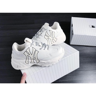 [ Chính Hãng ] - GIÀY MLB NY TRẮNG BIG BALL CHUNKY