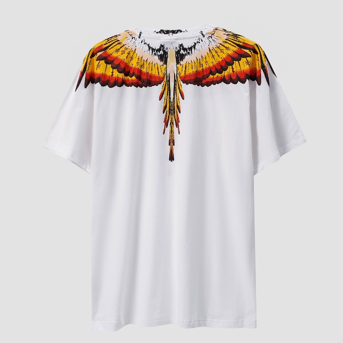 Áo Thun Tay Ngắn In Hình Đôi Cánh Thời Trang