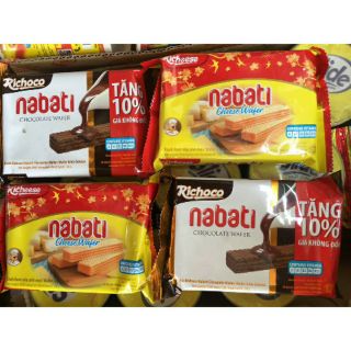 Bánh nabati vị phô mai, vị socola gói 58g