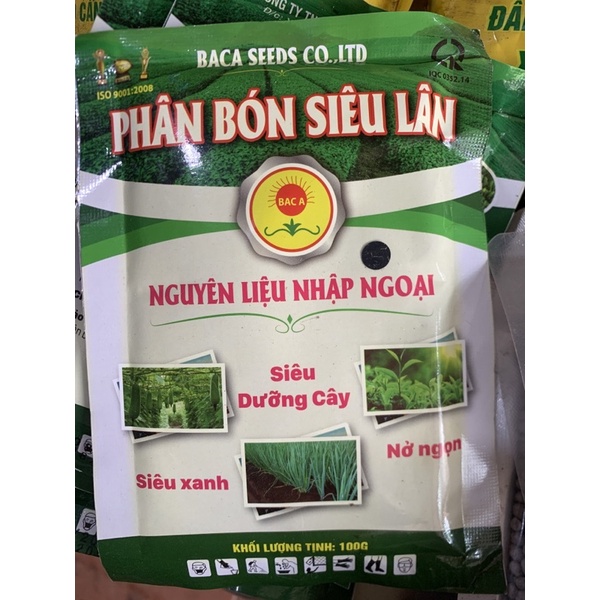 siêu lân Bắc á seed ‼️‼️‼️‼️ 100 gram