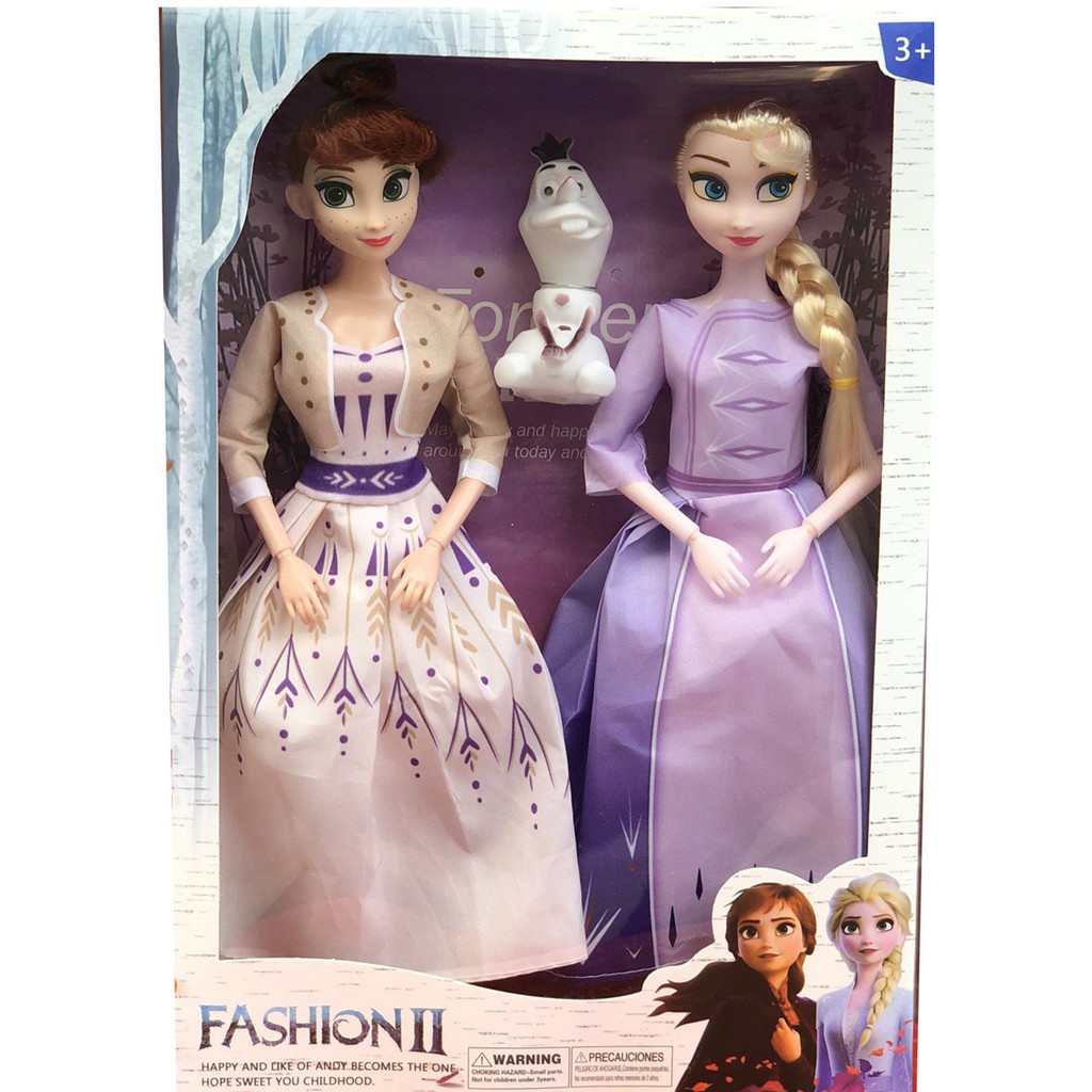 Búp Bê Nhồi Bông Hình Công Chúa Anna Elsa Olaf Trong Phim Frozen 2 Dành Cho Bé Gái 84224207