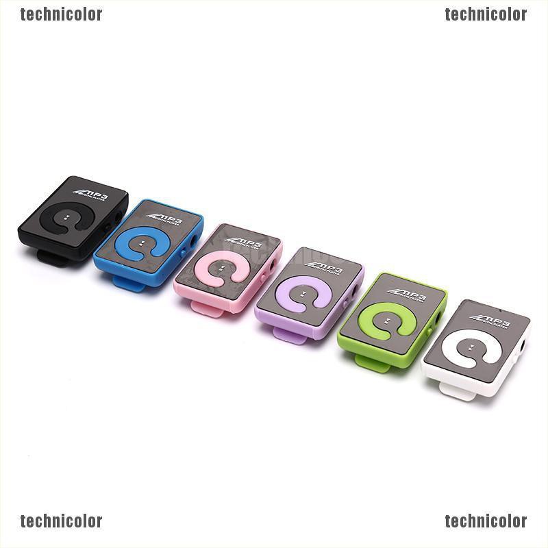 Máy Nghe Nhạc MP3 Hỗ Trợ Thẻ Nhớ Tối Đa 32GB TF Có Kẹp Tiện Dụng