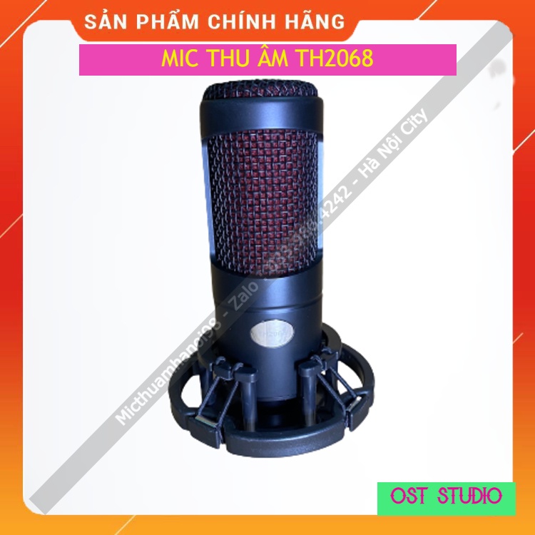 Micro Thu Âm TH2068 Phiên Bản Giới Hạn . Thiết Kế Cực Đẹp , Kiểu Dáng Trẻ Trung , Âm Thanh Cực Hay . Bảo Hành 12 Tháng