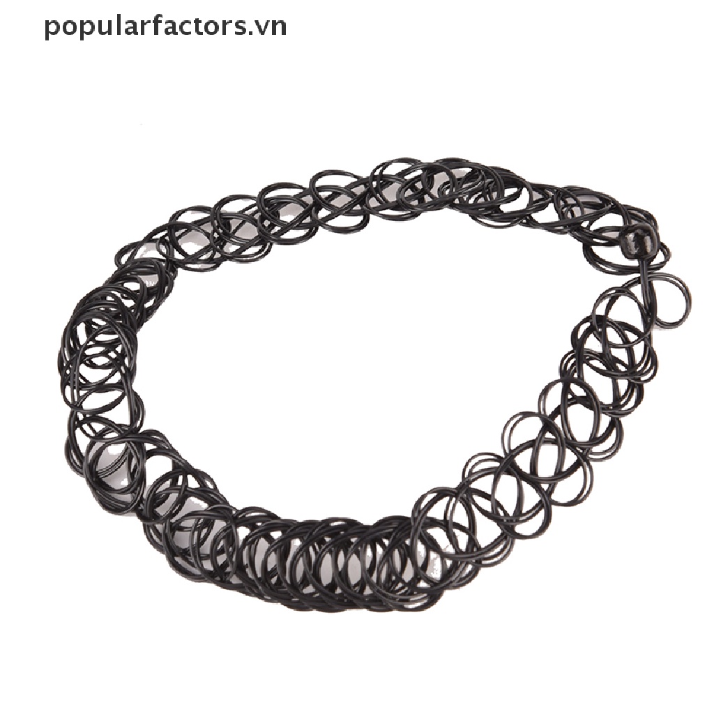 Vòng cổ choker co giãn thiết kế đơn giản thời trang cho nữ