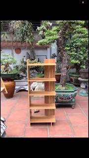 Kệ gỗ góc 5 tầng