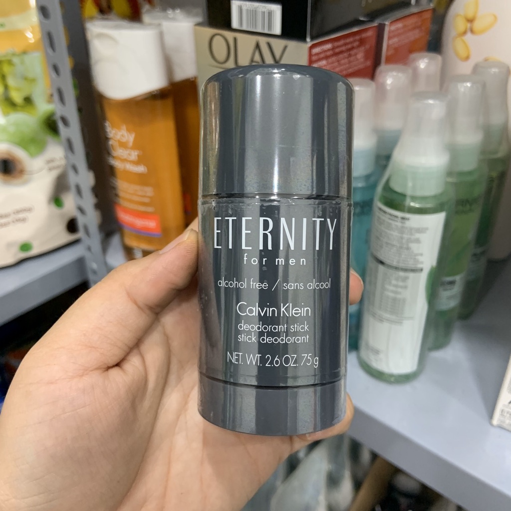 Lăn khử mùi hương nước hoa Calvin Klein CK Eternity For Men - EDS Hàng Mỹ