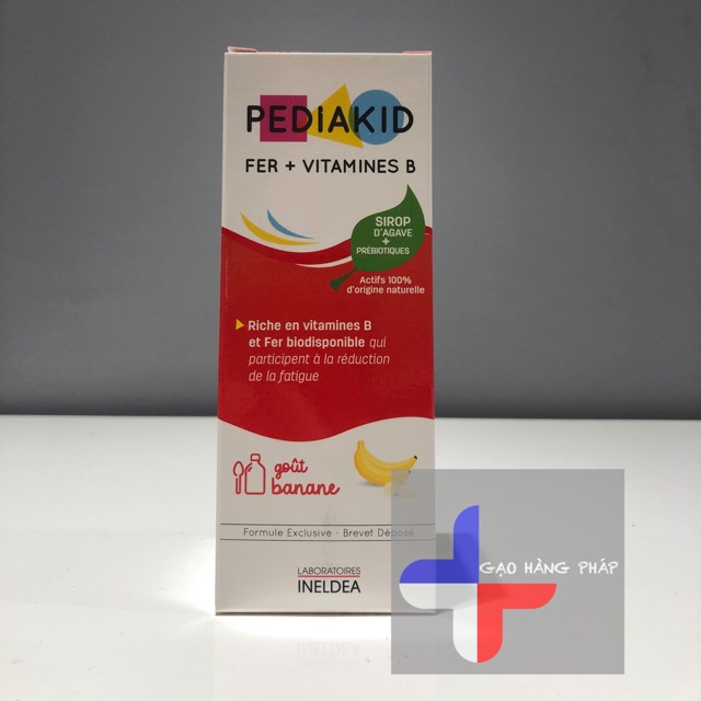 Pediakid siro bổ Sung Sắt (Fer) + Vitamin B