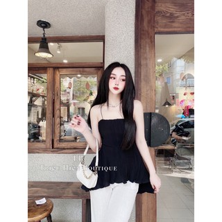 Áo hai dây dập ly pelum tiểu thư