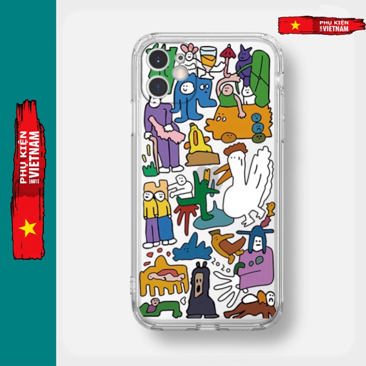 Ốp lưng iphone 6, 6s plus, 7 8 Plus, X, XS, XR, XSMAX, 11 , 12, 13 PROMAX trong quãng NHIỀU sắc màu PKVN