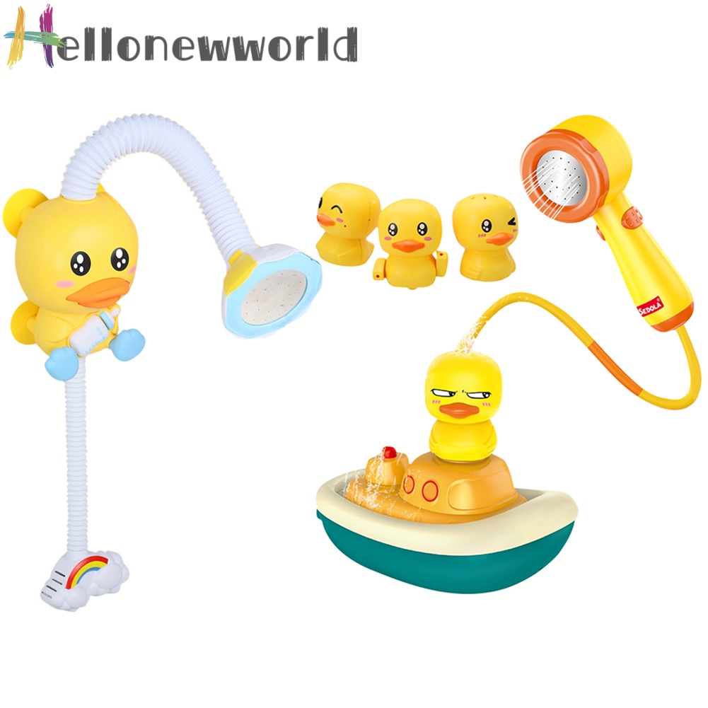 Đồ chơi vịt phun nước dễ thương cho bé chơi khi tắm