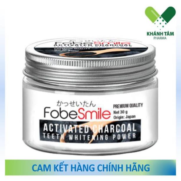 Bột trắng răng Fobesmile - Than hoạt tính tẩy trắng răng Nhật Bản!