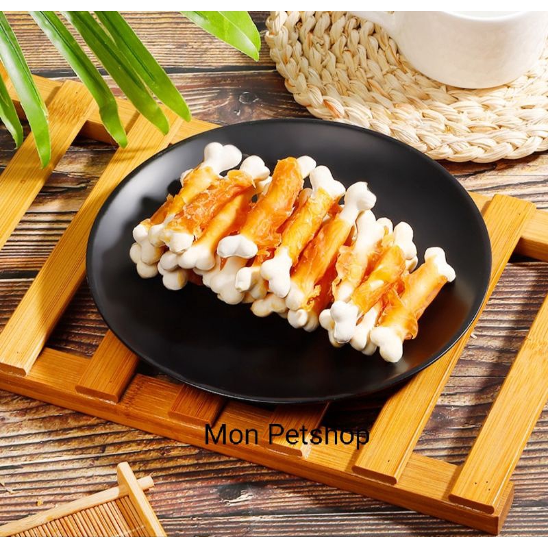 Xương cuốn khô gà Taotaopet gói 400gr
