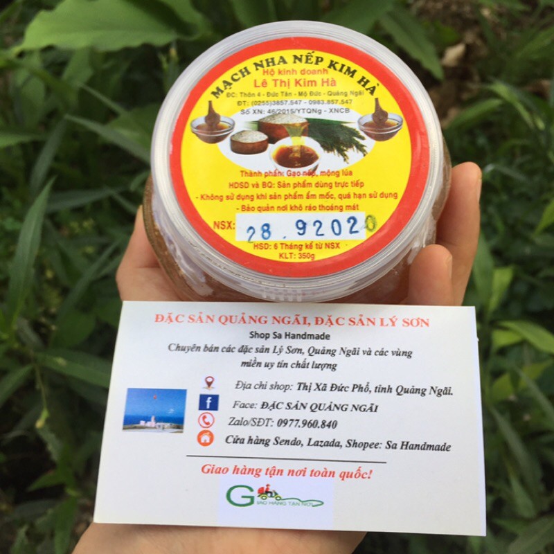 400GR KẸO MẠCH NHA_ĐẶC SẢN MỘ ĐỨC QUẢNG NGÃI