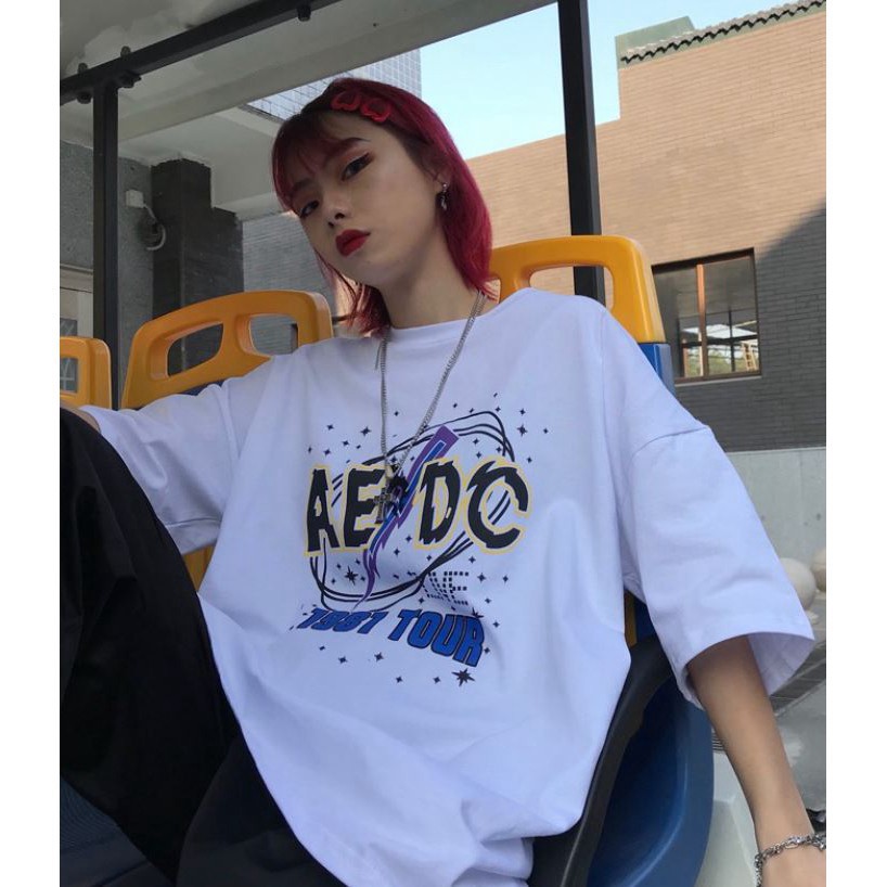 Áo thun tay lỡ Unisex, áo phông form rộng M426 LK SHOP