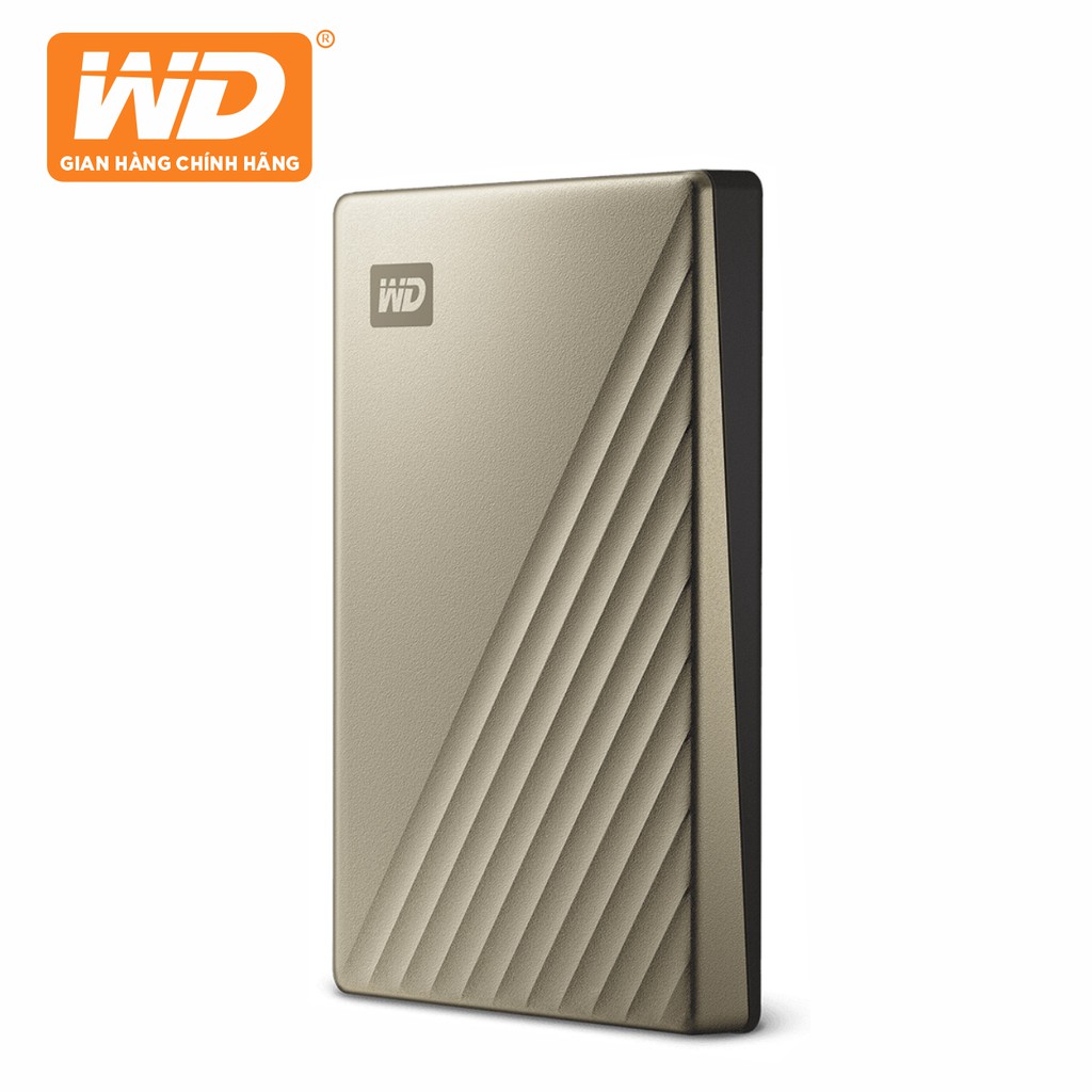 Ổ Cứng Di Động WD My Passport Ultra 2TB USB Type C - WDBFTM0040BSL-WESN - Hàng Phân Phối Chính Hãng